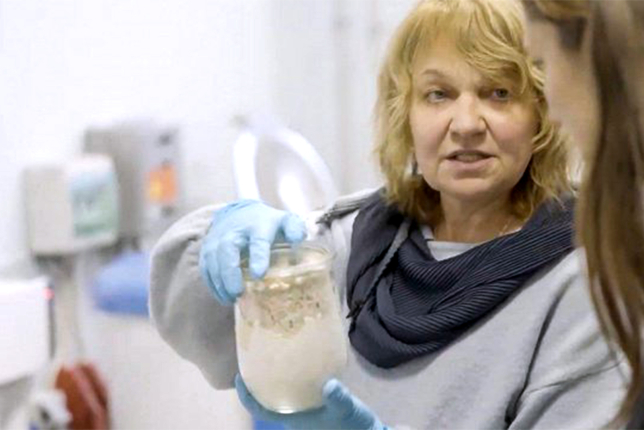 Dr.biol. Ilze Irbe raidījumā "Te!"